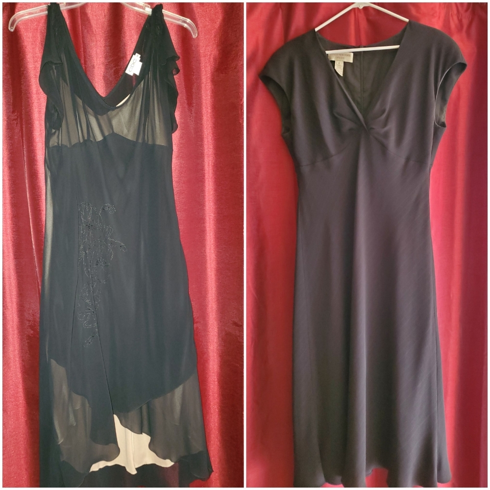 Two Black Dresses